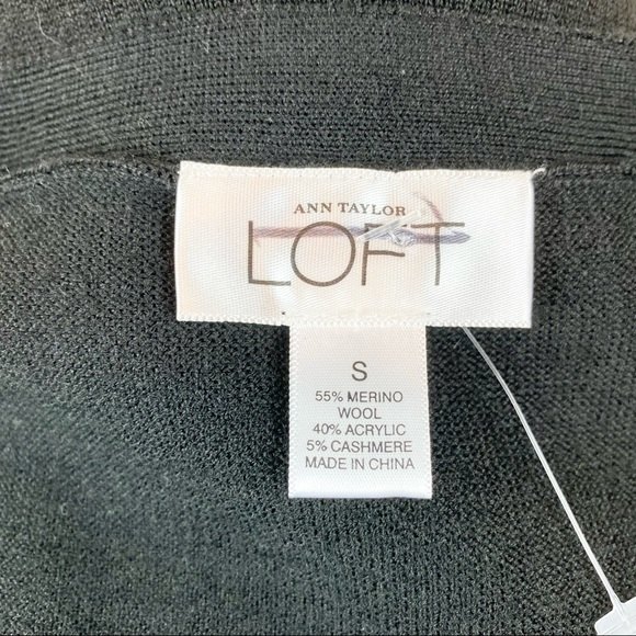 Ann Taylor LOFT Low Cut Cashmere/Wool Sweater - Picture 5 of 6